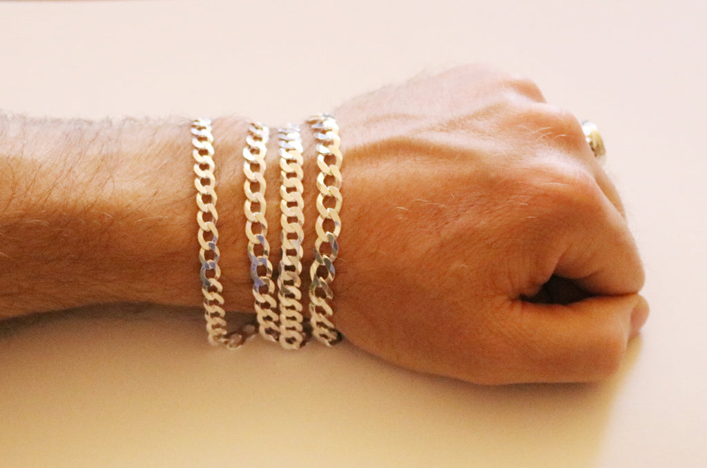 Mens Silver Bracelets, Daniel Gleeson Jewellery