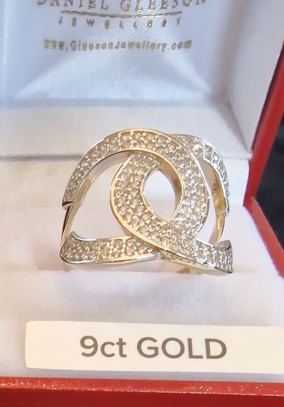 9ct Gold CZ Ladies Dress Ring Daniel Gleeson Jewellers 9ct Gold CZ Ladies Dress Ring Daniel Gleeson Jewellers