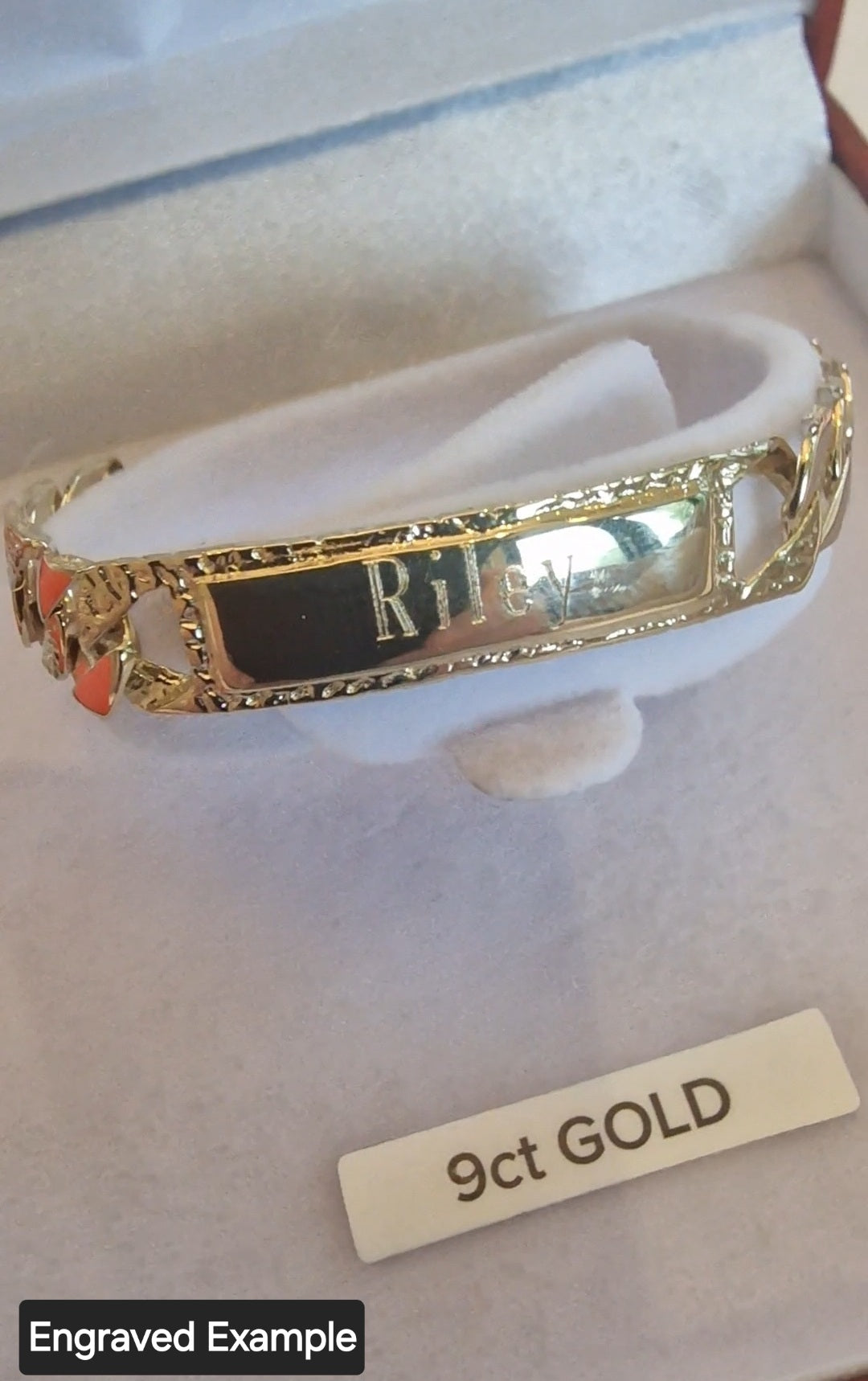 Baby Identity Bracelet 9ct Gold – Daniel Gleeson Jewellers