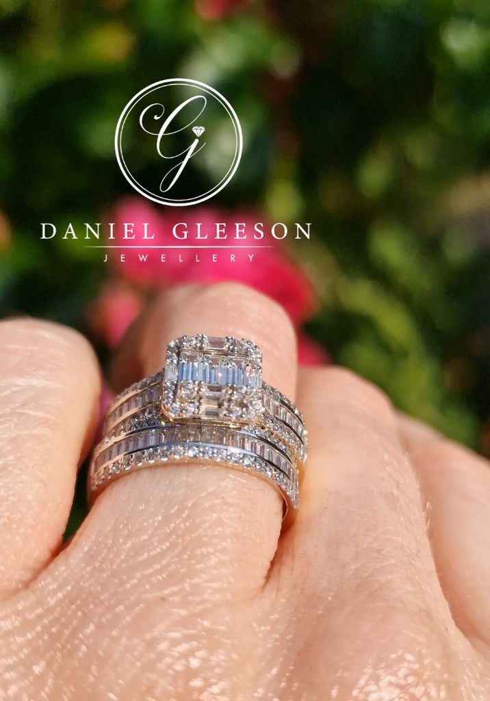 Ladies bridal ringset from Daniel gleeson jewellers cork 