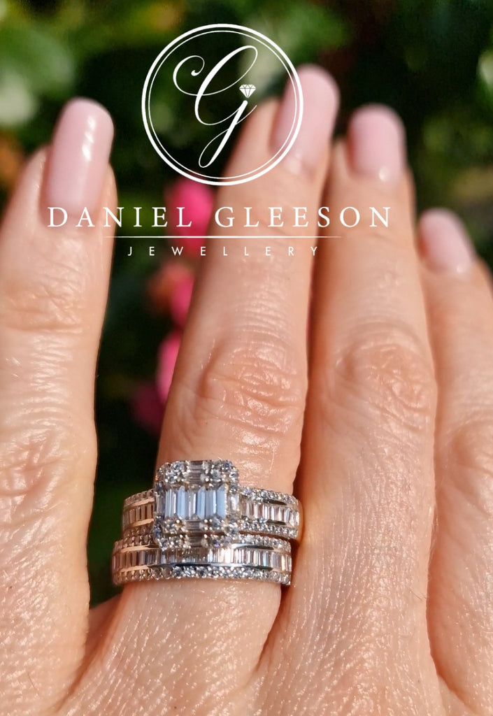 Victoria bridal ringset from Daniel Gleeson Jewellers Cork 