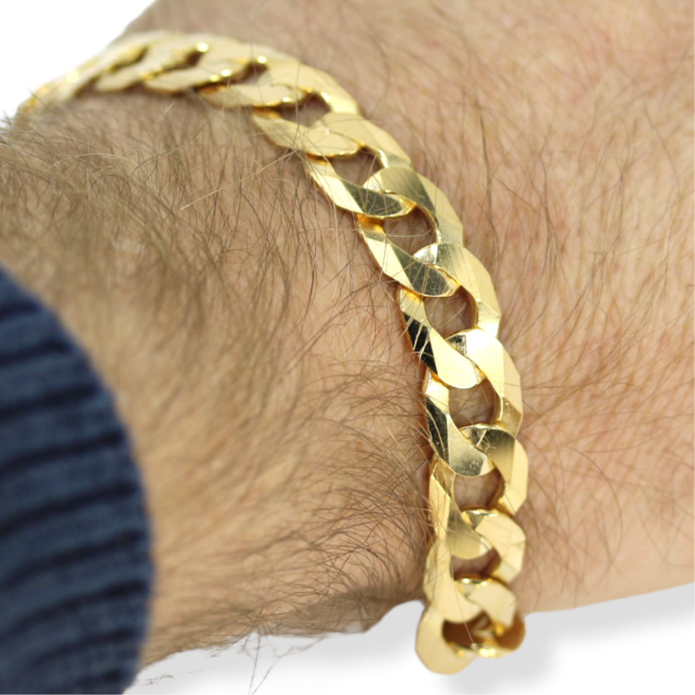 Mens Curb Bracelet 