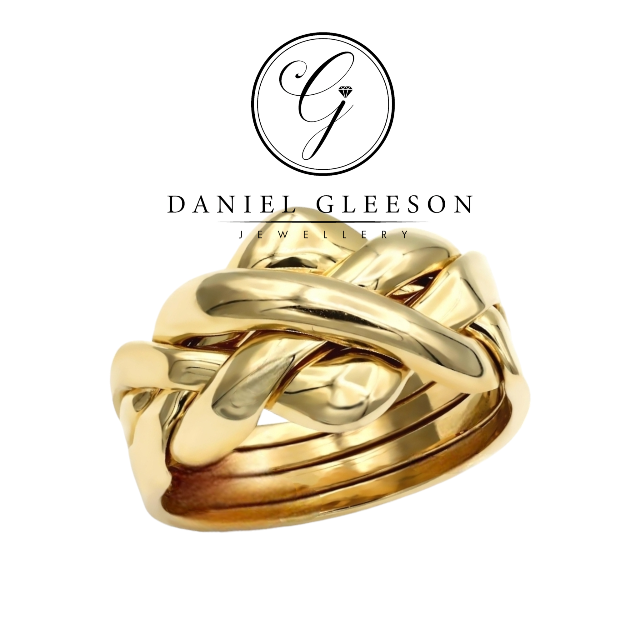 9ct Gold Part Puzzle Ring – Daniel Gleeson Jewellers