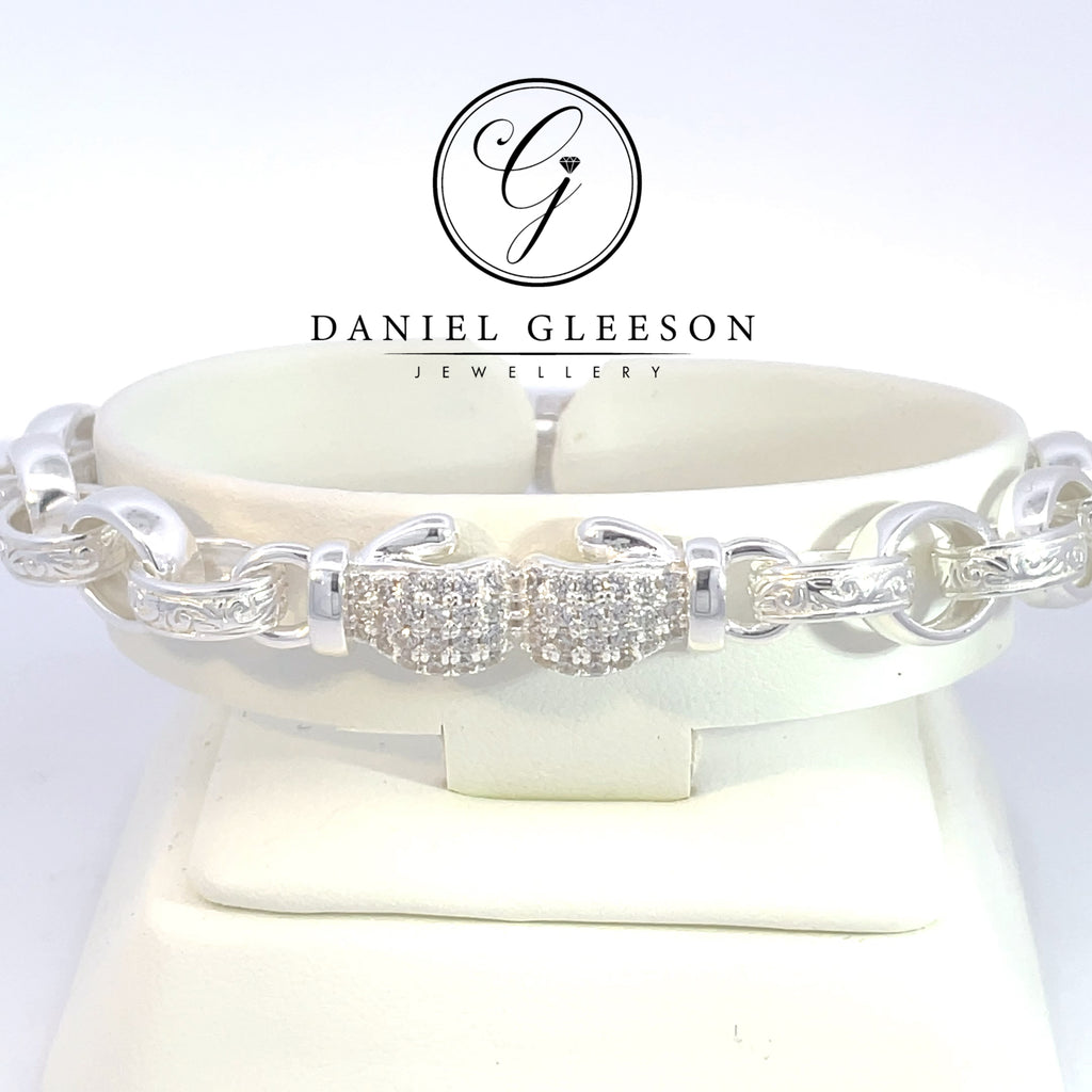 boys boxing glove bracelet sterling silver from gleeson jewellers in cork, daniel gleeson jewellers 