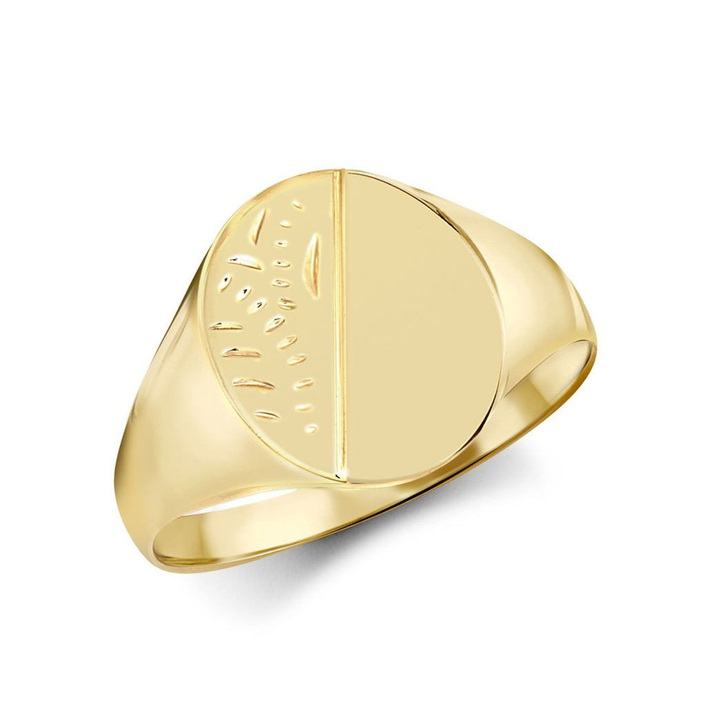 9ct Gold Mens Oval Signet Ring Daniel Gleeson Jewellers, Gleeson Jewellers, Gleesons Jewellers