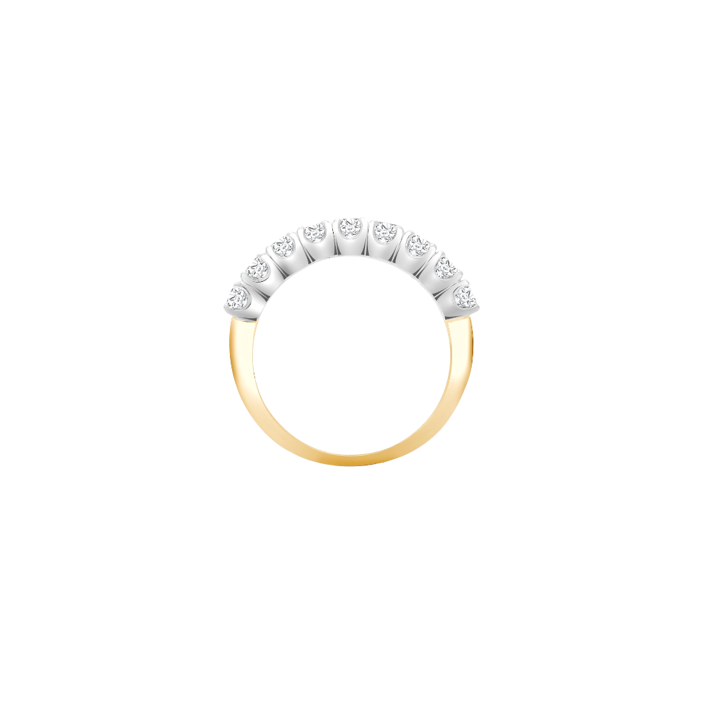 18ct Gold 0.75ct 9 Stone Diamond Eternity Ring Daniel Gleeson Jewellers, Gleeson Jeweller, Gleeson jewellers, Daniel Gleeson Jewellery, Gleesons Jewellers, GleesonJewellery.com, jewellers Cork