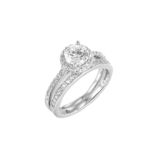 Sterling Silver Cubic Zirconia Ring Set Gleeson Jewellers, Daniel Gleeson Jewellery, Gleesons Jewellers