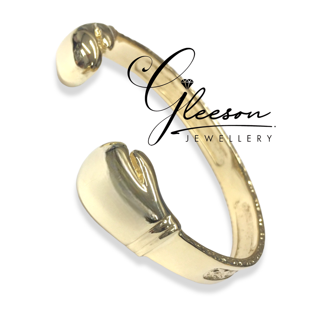 9ct Gold Mens, Heavy Torc Style Boxing Glove Bangle Daniel Gleeson Jewellers, Gleeson Jewellers, Gleesons Jewellers