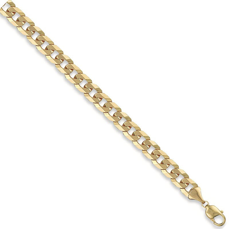 9ct Gold Mens Curb Bracelet Daniel Gleeson Jewellers, Gleeson Jeweller, Daniel Gleeson Jewellery, Gleesons Jewellers