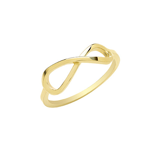 9ct Gold Infinity Knot Ring Daniel Gleeson Jewellers, Gleeson Jeweller, Daniel Gleeson Jewellery, Gleesons Jewellers