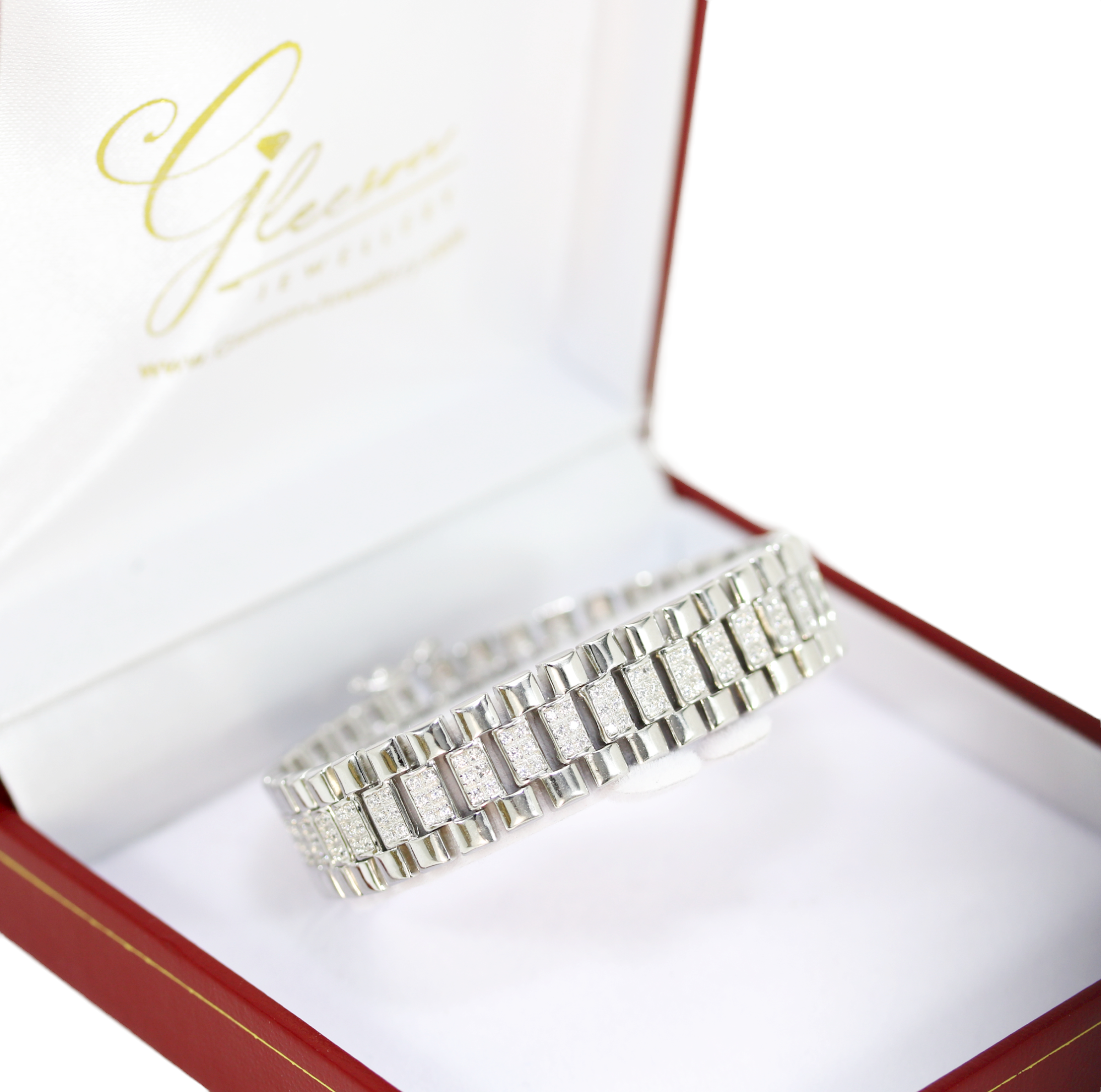 Sterling silver rolex bracelet best sale