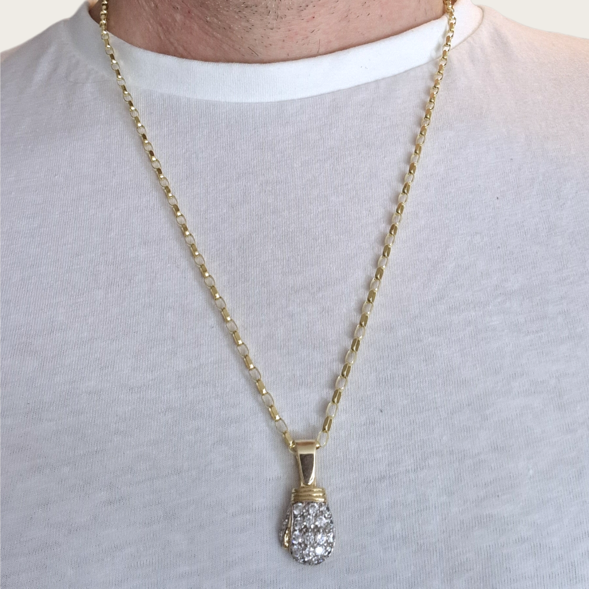 Boxing 2025 chain gold