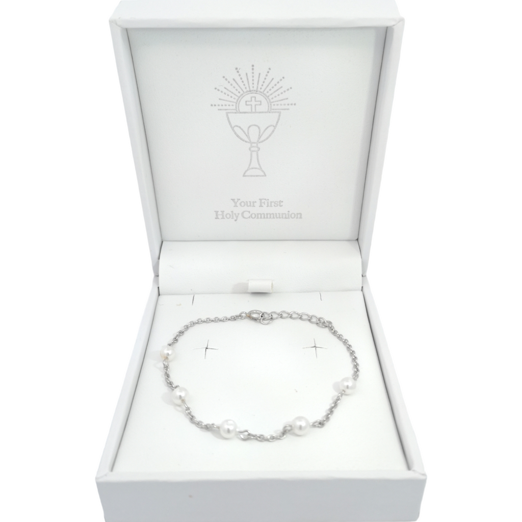 Sterling Silver Pearl Bracelet Gleeson Jewellery, gleeson Jewellers, Daniel Gleesons Jewellers