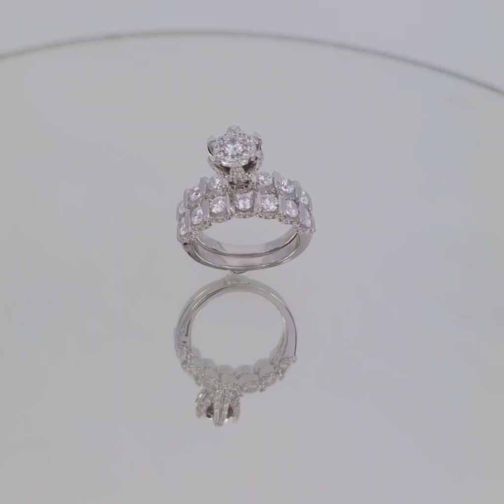 White gold ring sets at Daniel Gleeson Jewellers 