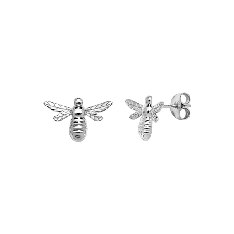 Sterling Silver Bumble Bee Earrings Gleeson Jewellery, Daniel Gleeson Jewellers Cork, Gleesons Jewellers